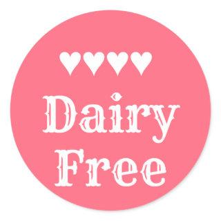 Dairy Free sticker