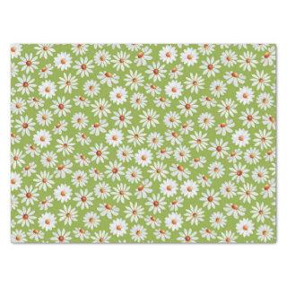 Daisy Filed Watercolor Spring Summer Tissue Paper