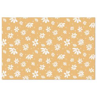 Daisy Retro 70s Groovy Floral Vintage Decoupage Tissue Paper
