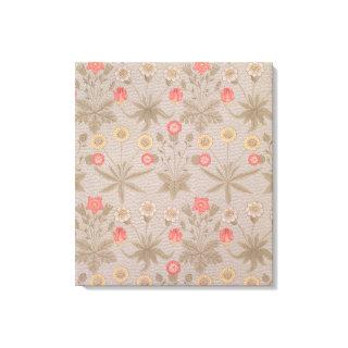 'Daisy', the first wallpaper designed by William M Canvas Print