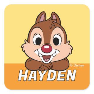 Dale's Cheerful Grin Square Sticker