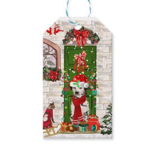 Dalmatian Dog Christmas  Gift Tags