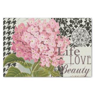 Damask Pattern Floral Decor Pretty Tissue Paper
