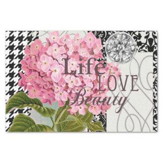 Damask Pattern Floral Decor Pretty Tissue Paper