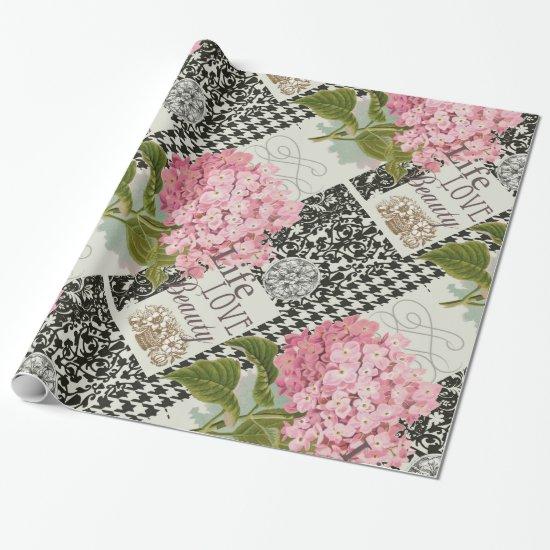 Damask Pattern Floral Decor Pretty