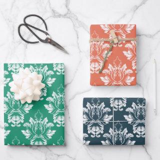 Damask Style 3 colors  Sheets