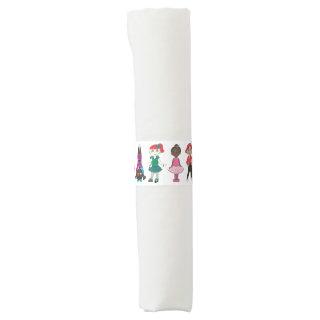 Dance Class Ballet Tap Jazz Lyrical Acro Dancers Napkin Bands