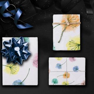 Dancing Dandelions | Watercolor Floral Pattern  Sheets