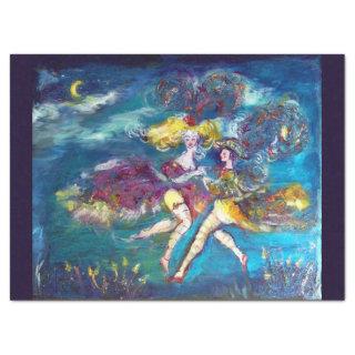 DANCING IN THE NIGHT Carnival Dancers İn Moonlight Tissue Paper