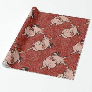 Dancing Pig Antique Cute Dancer