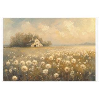 Dandelion Fields Tissue Paper