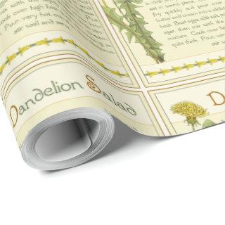 Dandelion Salad  Roll