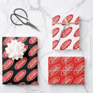 DANGER: EVENT&NAME CUSTOMIZE Funny Unique Novelty   Sheets