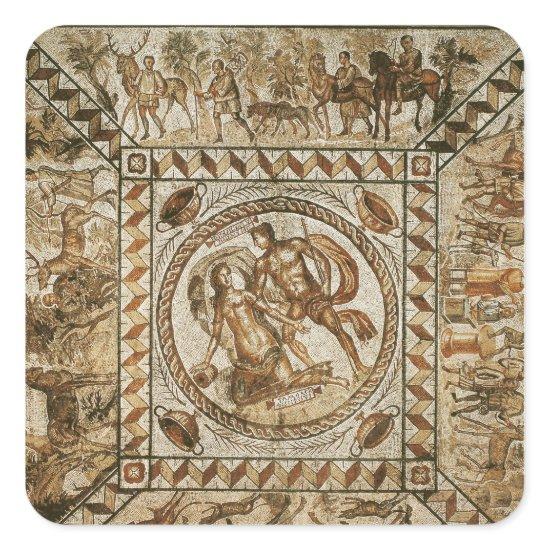 Daphne pursued by Apollo Square Sticker