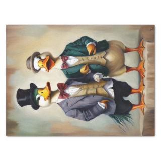Dapper Ducks: Clothing-Inspired Decoupage Paper