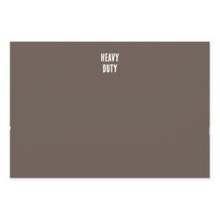 dark brown heavy duty