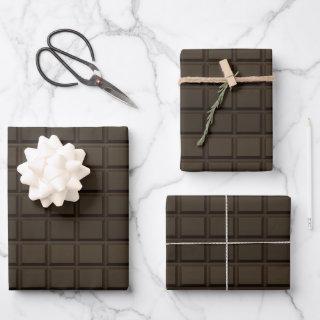 Dark Chocolate Candy Bar  Sheets