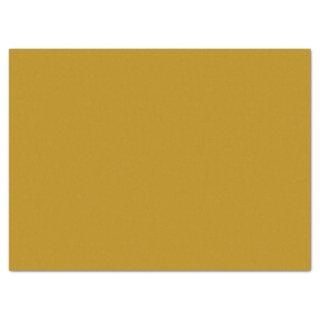 Dark Goldenrod Solid Color Tissue Paper