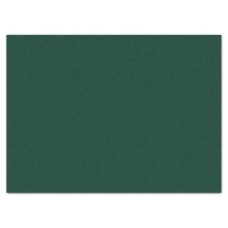 Dark Green Solid Color Tissue Paper