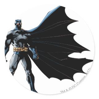 Dark Knight Night Classic Round Sticker