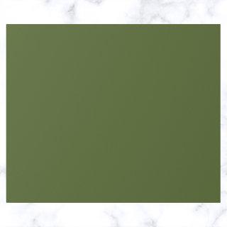 Dark Moss Green Solid Color