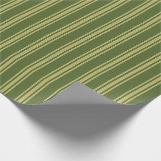 Dark Olive Green and Dark Khaki Striped Pattern