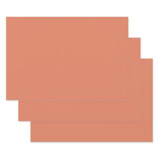 Dark Peach (solid color)   Sheets