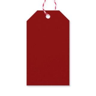 Dark Red Gift Tags