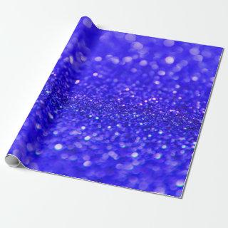 Dark Royal Blue Glitter Design