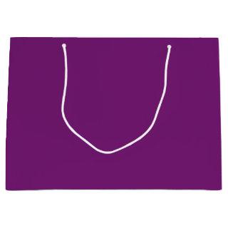 Darkish purple (solid color) large gift bag