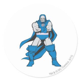 Darkseid Poses Classic Round Sticker