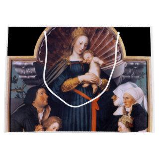 Darmstadt Madonna, Holbein the Younger Large Gift Bag