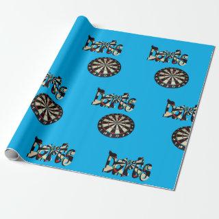 Darts Logo And Dartboard
