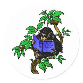 Darwin Fan Classic Round Sticker