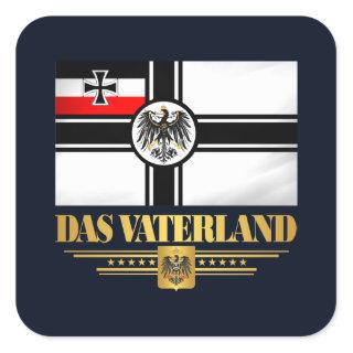 Das Vaterland Square Sticker