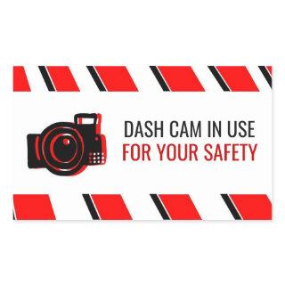 'Dash Cam in Use' Sticker