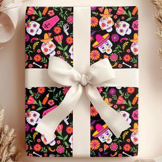 Day Of The Dead Sugar Skull Pattern