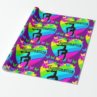 DAZZLING PURPLE I LOVE GYMNASTICS DESIGN