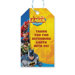 DC Comics | Justice League - Birthday Gift Tags