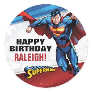 DC Comics | Superman - Birthday Classic Round Sticker