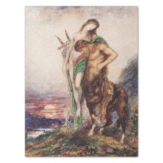 Dead Poet Being Carried by a Centaur Tissue Paper