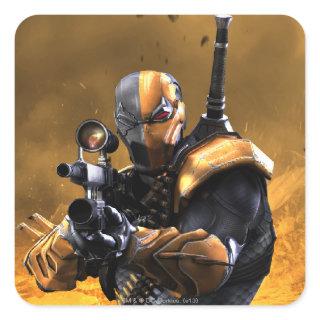 Deathstroke Square Sticker