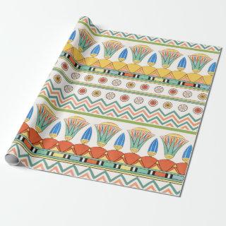 Decorative ancient Egyptian ornament seamless