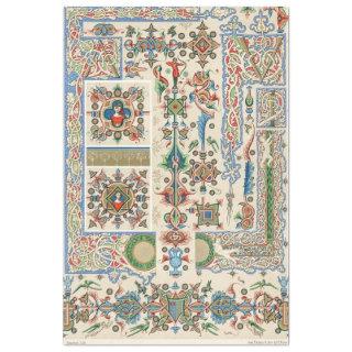 Decorative folk art borders & patterns decoupage tissue paper