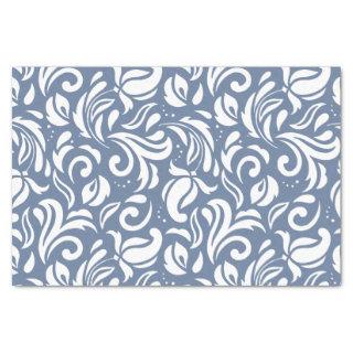 Decorative Tulip Floral in White Tissue Paper