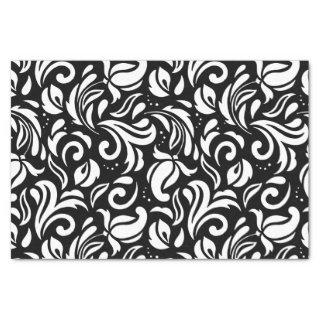 Decorative Tulip Floral in White Tissue Paper