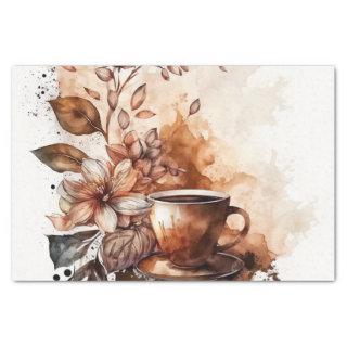 Decoupage crafters coffee lovers  tissue paper