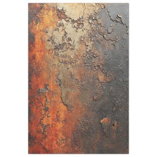 Decoupage Faux Finish Patina Copper  Tissue Paper