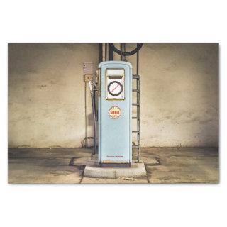 Decoupage Gas Pump Tissue Paper