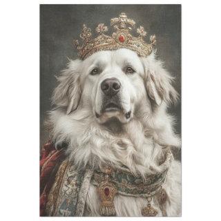 Decoupage Great Pyrenees Royal Family  Tissue Paper